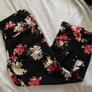 Loft Floral Pants
